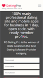 Mobile Screenshot of datingpro.com